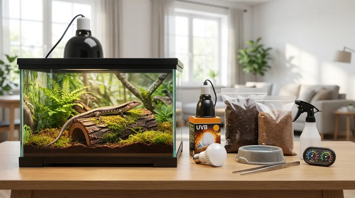 カナヘビの飼い方｜必要なものチェックリスト