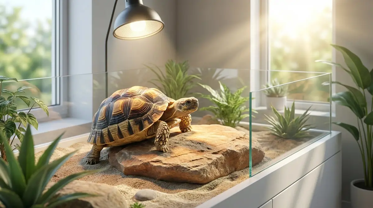 日光浴と紫外線管理|甲羅の健康を守る飼い方