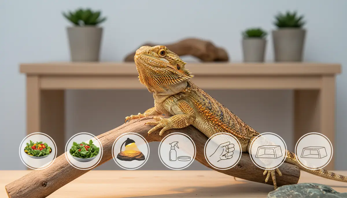 フトアゴヒゲトカゲを長生きさせる5つの習慣