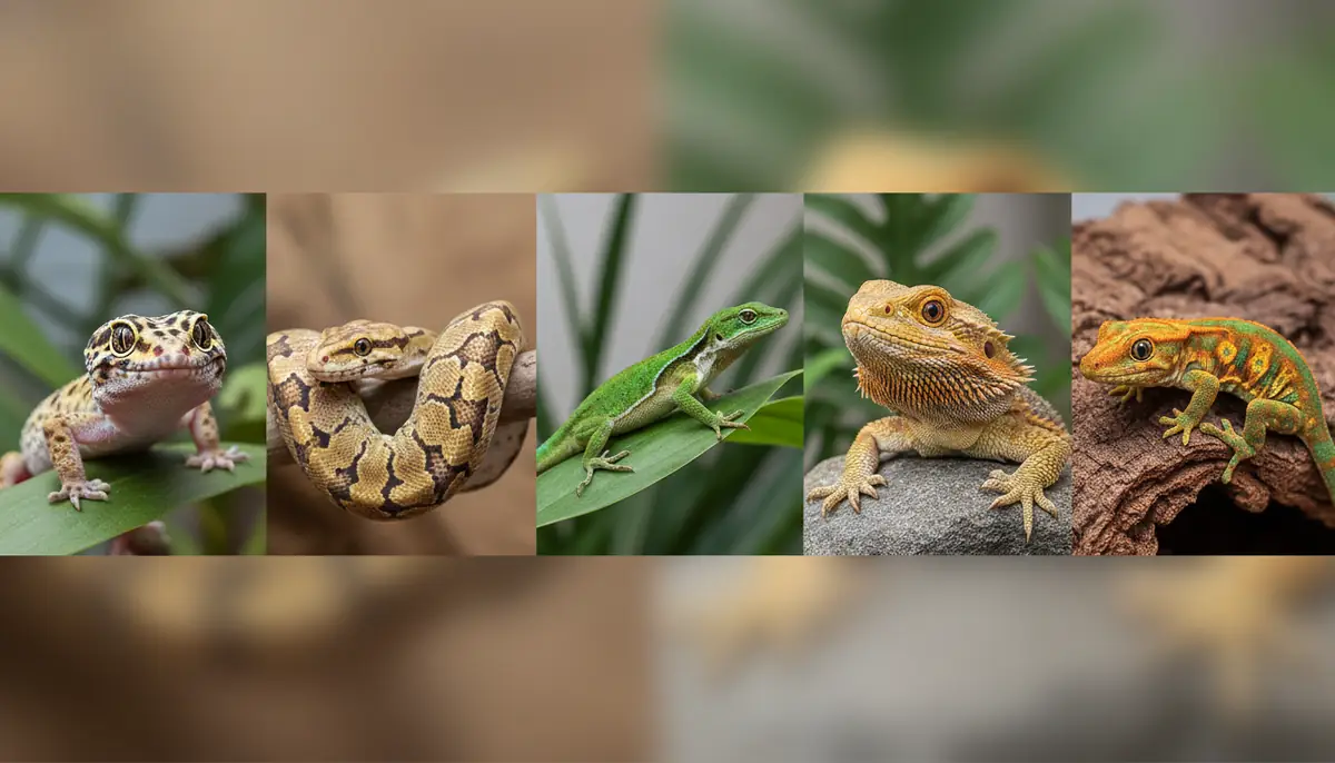 初心者におすすめの爬虫類5選｜飼いやすい種類の特徴と選び方